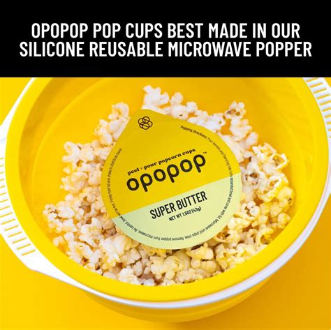 Opopop Microwave Popcorn